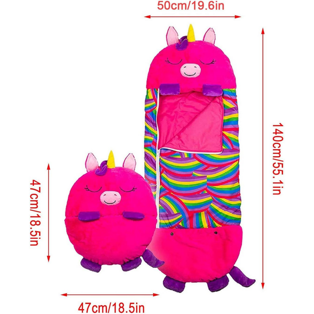 Saco De Dormir Infantil De Unicornio