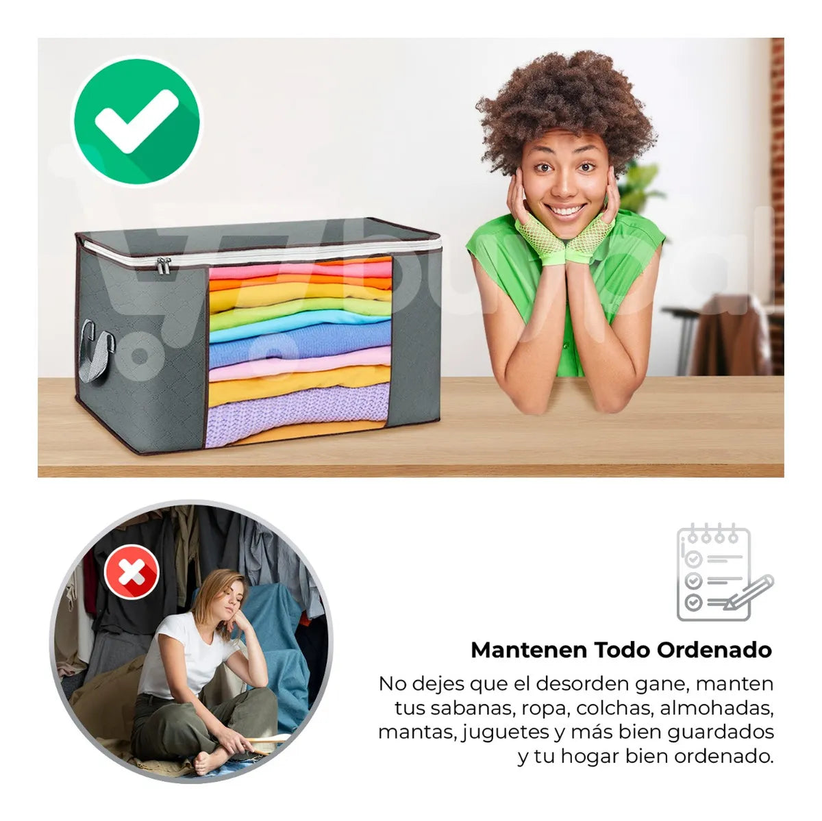 Organizador Bolsa Para Almacenar Ropa