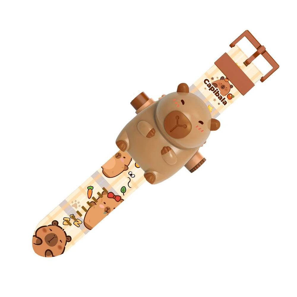 2 Relojes Proyector Capibara Niños