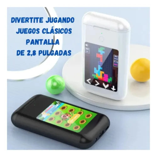 Audífonos Bluetooth Powerbank Pantalla