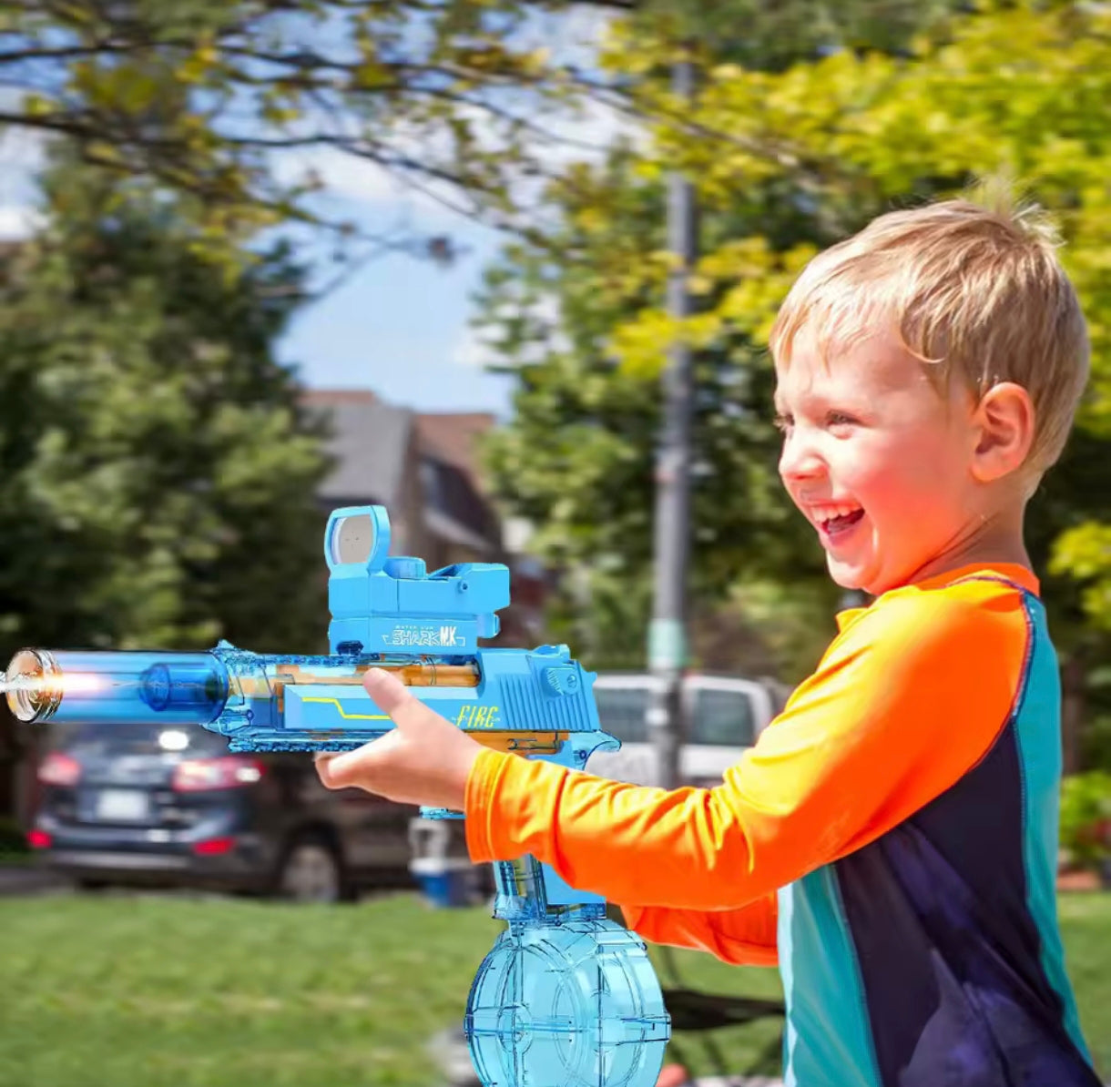 Pistola De Agua Eléctrica Para Niños