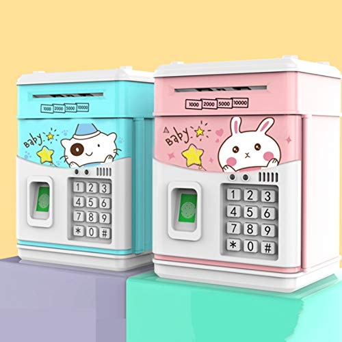 Alcancia Caja Fuerte Mini Banco Niños