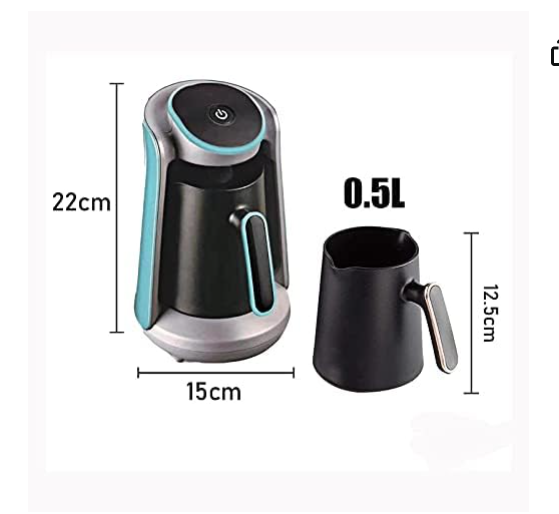 Cafetera turca inalámbrica 600 W cafe