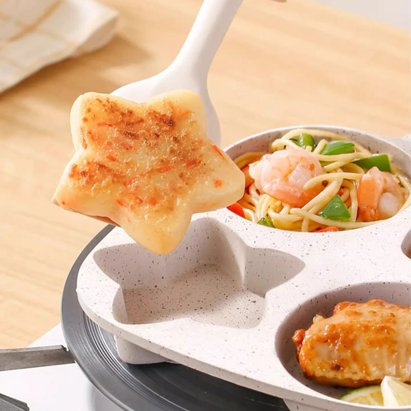 Sarten Antiadherente Con Diseños