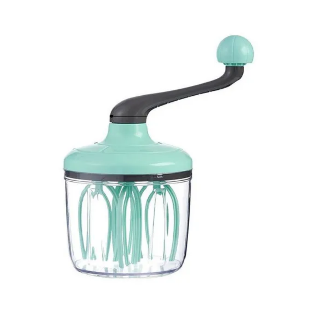 Batidor Manual de Crema con Manivela