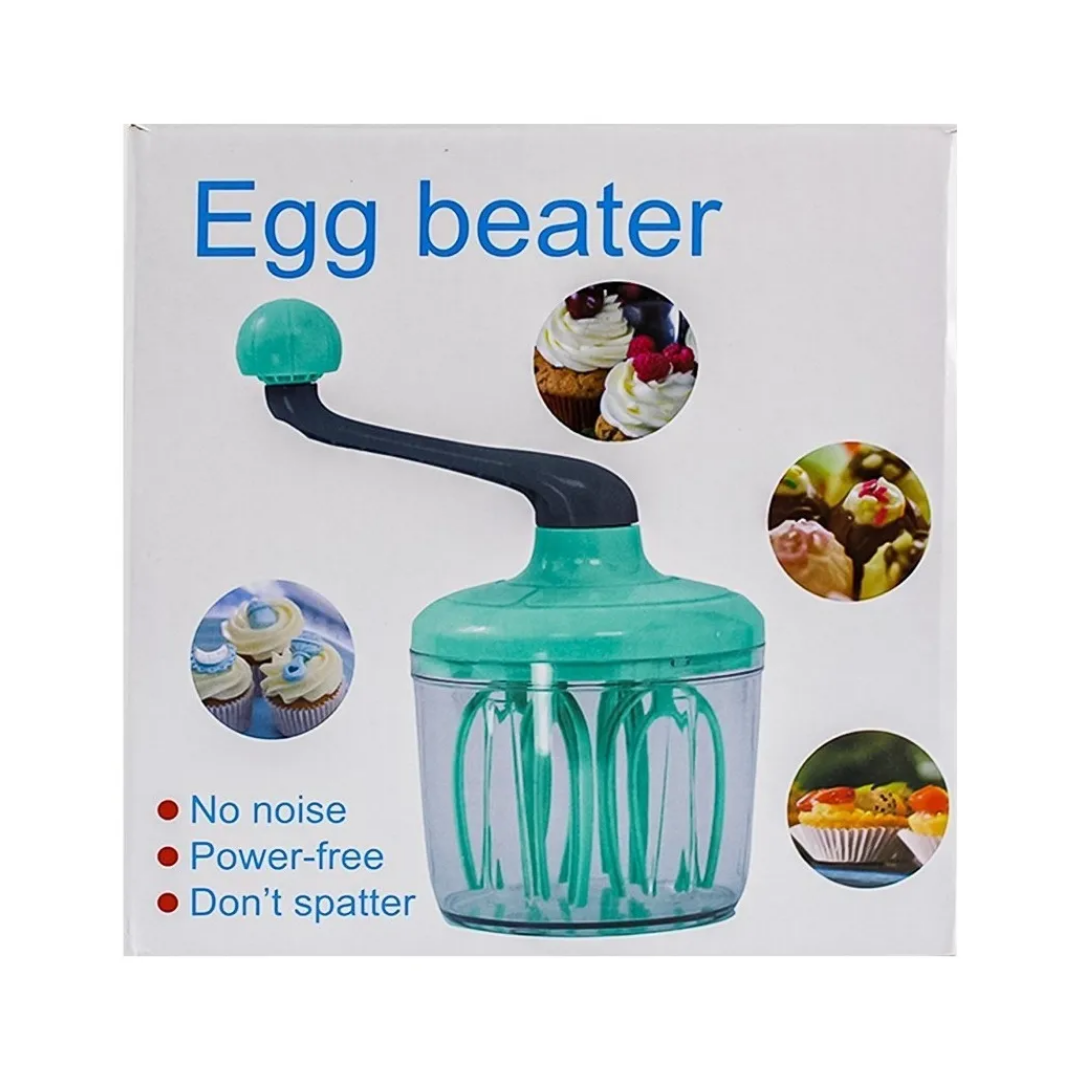 Batidor Manual de Crema con Manivela